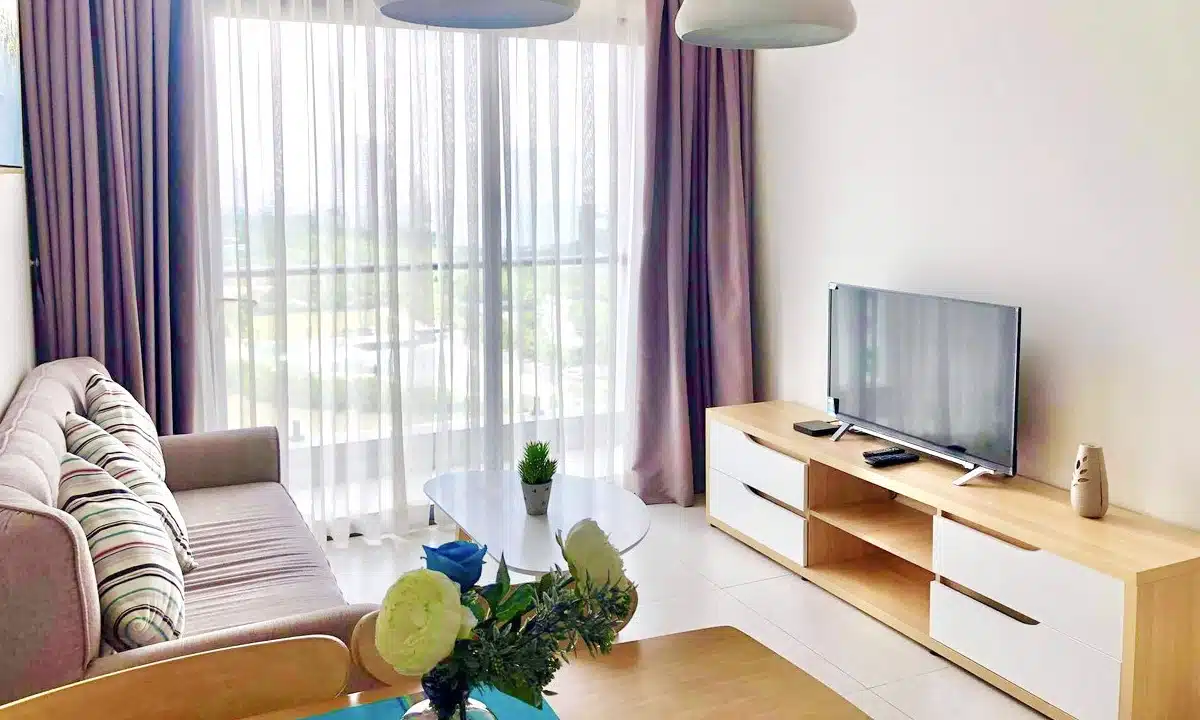 Căn hộ New City Thủ Thiêm cho thuê 1 phòng ngủ đủ nội thất view thoáng