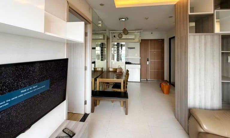 Cho thuê căn hộ New City Thủ Thiêm 2 phòng ngủ full nội thất view sông