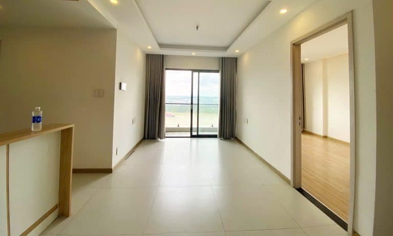 Căn hộ 3 phòng ngủ trống New City Thủ Thiêm cho thuê view sông tầng cao
