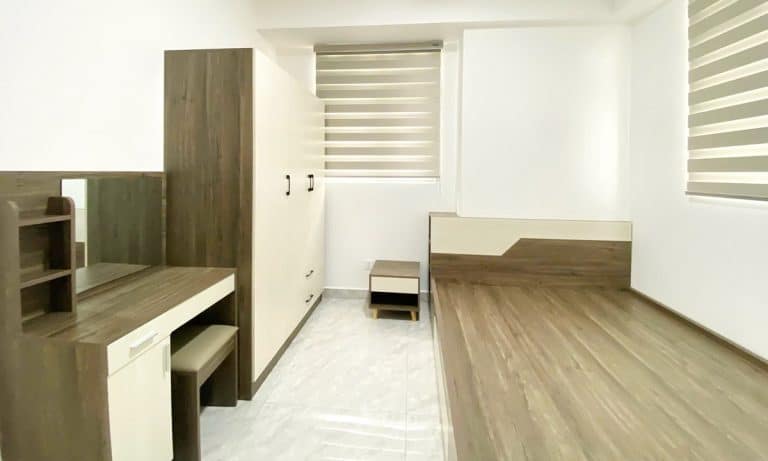 Cho thuê căn hộ Paris Hoàng Kim 2 phòng ngủ full nội thất view thoáng mát