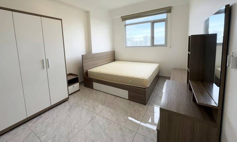 Cho thuê căn hộ Paris Hoàng Kim 2 phòng ngủ đầy đủ nội thất view sông