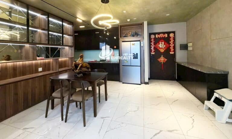 Căn hộ 2 phòng ngủ nhà đẹp cho thuê Empire City lầu cao khu Tilia view L81