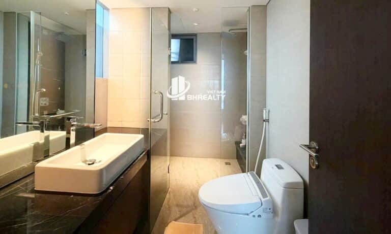Căn hộ 2 phòng ngủ nhà đẹp cho thuê Empire City lầu cao khu Tilia view L81