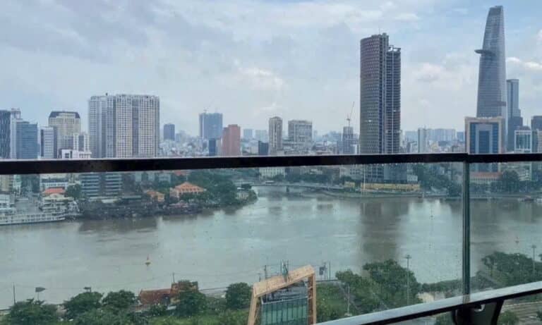Cho thuê Empire City căn lầu cao view sông 3 phòng ngủ toà Tilia nội thất đẹp