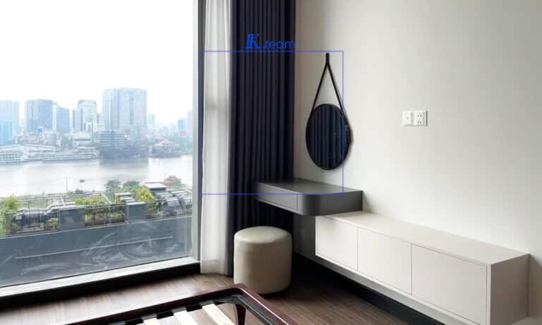 Cho thuê Empire City 1 phòng ngủ lầu cao khu Tilia nội thất cao cấp view Bitexco