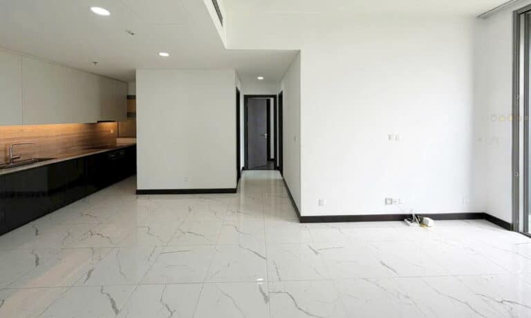 Căn 2 phòng ngủ cho thuê Empire City toà Linden không nội thất view L81