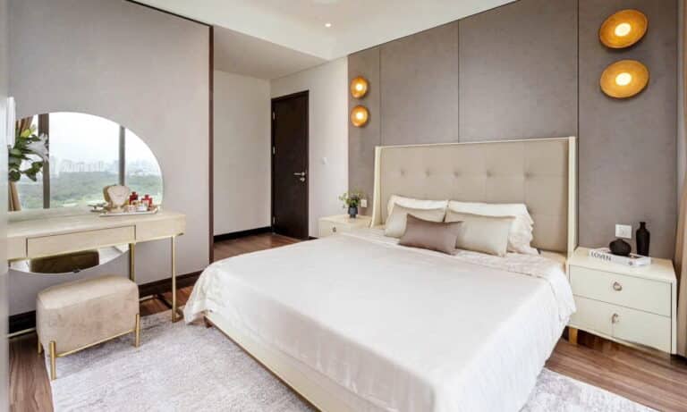 Căn 2 phòng ngủ sang trọng cho thuê Empire City lầu cao khu Tilia view L81