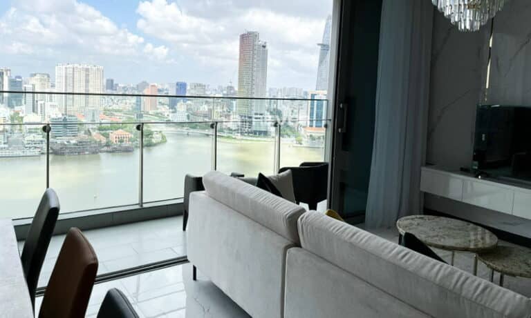 Cho thuê Empire City view sông căn hộ 3 phòng ngủ block Tilia nội thất đẹp
