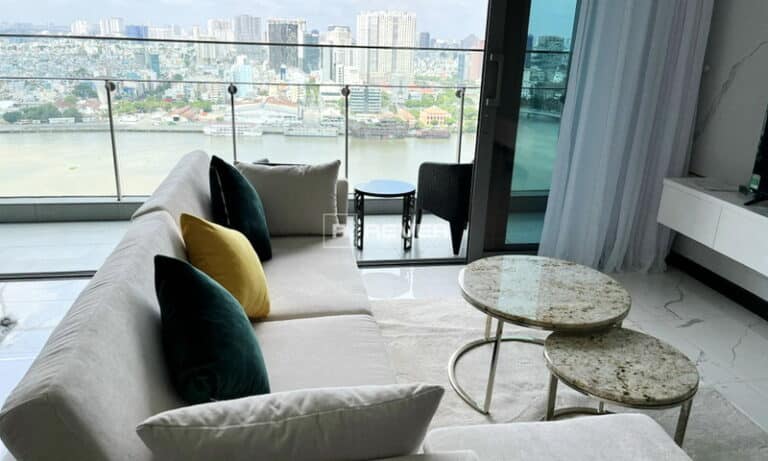Cho thuê Empire City view sông căn hộ 3 phòng ngủ block Tilia nội thất đẹp