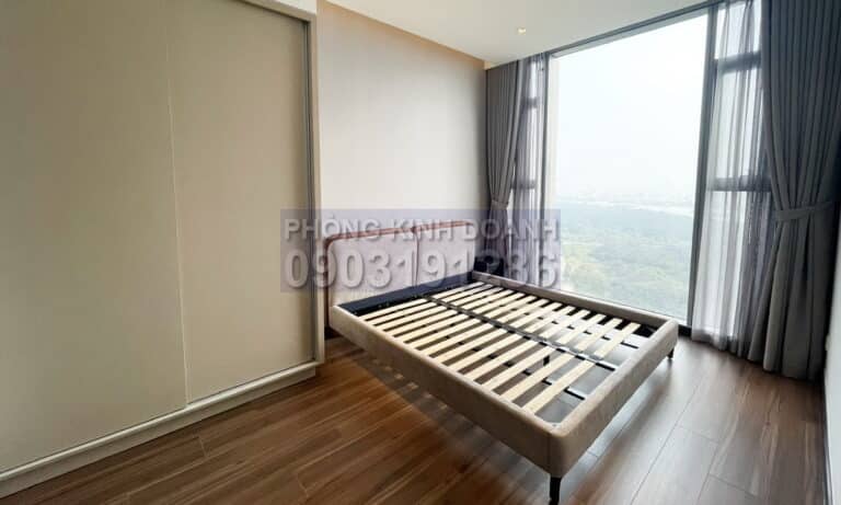 Cho thuê căn hộ Empire City 1 phòng ngủ view sông lầu 23 Linden nhà đẹp