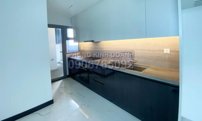 Căn 2 phòng ngủ cho thuê Empire City tầng 26 toà Linden nhà trống view L81