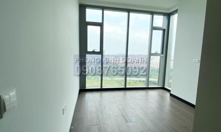 Căn 2 phòng ngủ cho thuê Empire City tầng 26 toà Linden nhà trống view L81