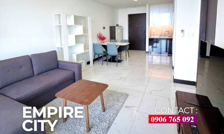 Cho thuê căn hộ Empire City 1 phòng ngủ toà Linden nội thất đẹp view Bitexco
