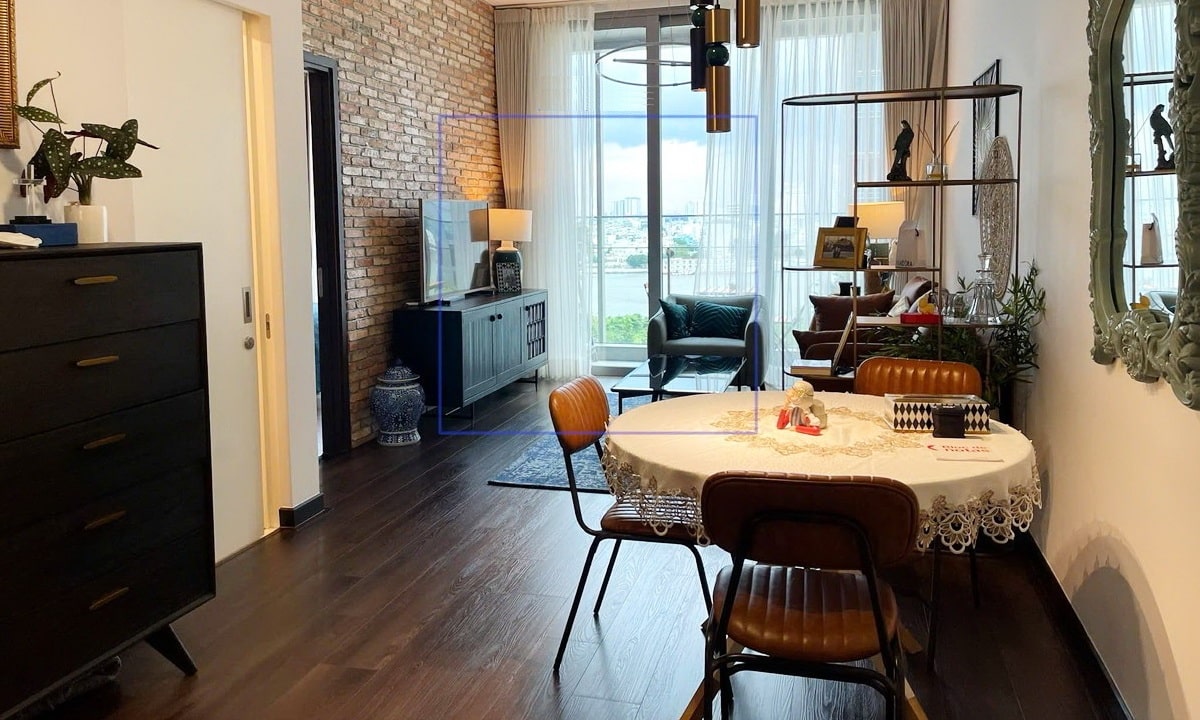 Cho thuê Empire City căn hộ 1 phòng ngủ toà Linden nội thất đẹp view Bitexco