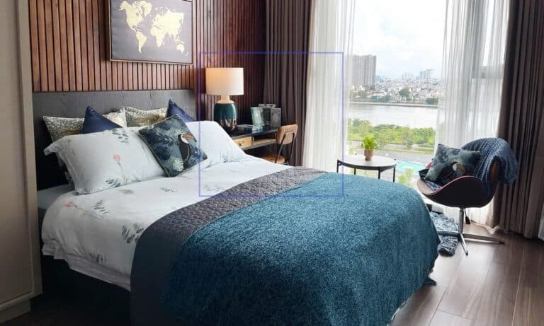 Cho thuê Empire City căn hộ 1 phòng ngủ toà Linden nội thất đẹp view Bitexco