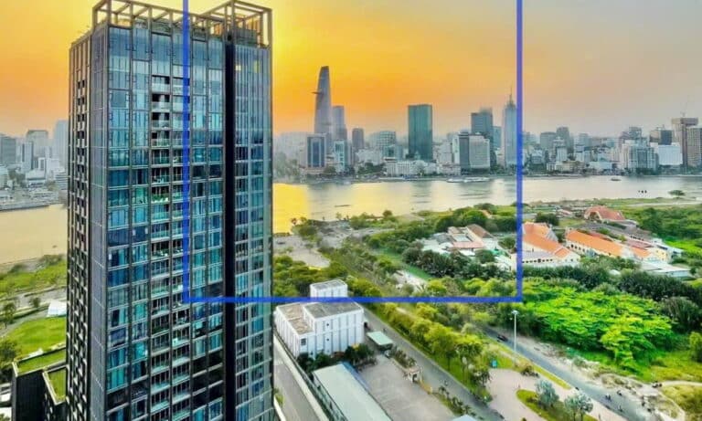 Cho thuê Empire City căn hộ toà Linden nội thất đẹp 1 phòng ngủ view Bitexco