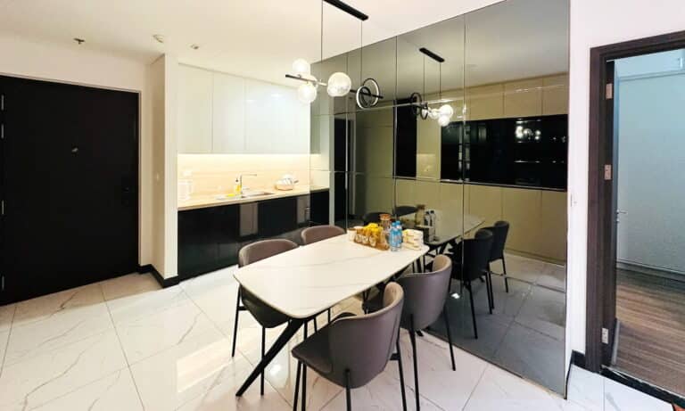 Cho thuê Empire City căn hộ toà Linden nội thất đẹp 1 phòng ngủ view Bitexco