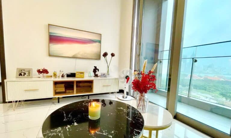 Empire City 1 phòng ngủ cho thuê căn hộ Linden có nội thất view quận 1 – sông