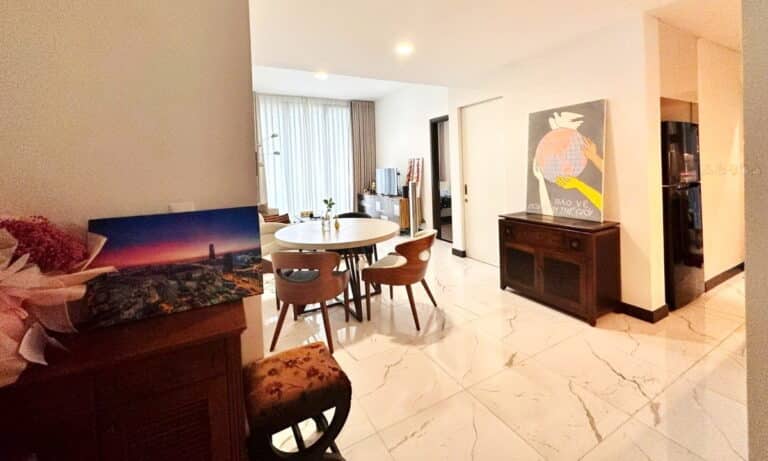 Empire City 1 phòng ngủ cho thuê căn hộ Linden nội thất đầy đủ view quận 1