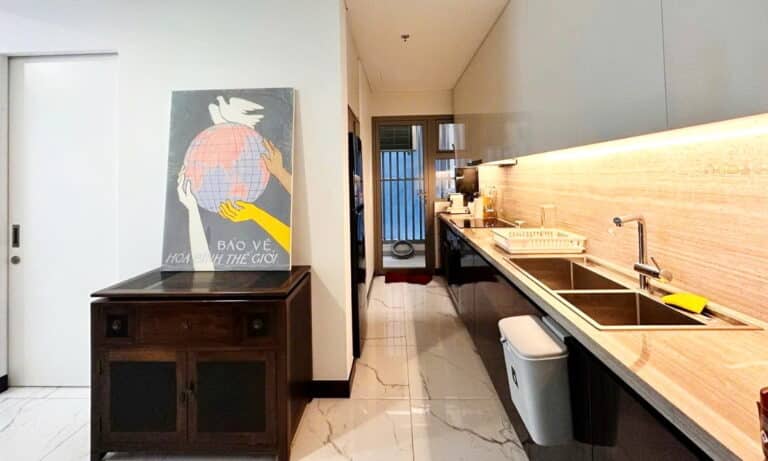 Empire City 1 phòng ngủ cho thuê căn hộ Linden nội thất đầy đủ view quận 1