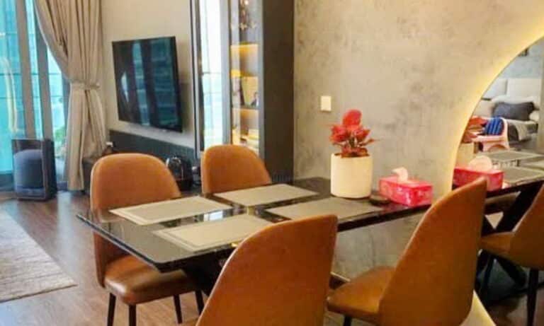 Cho thuê căn Empire City toà Linden nội thất cao cấp 1 phòng ngủ view Bitexco