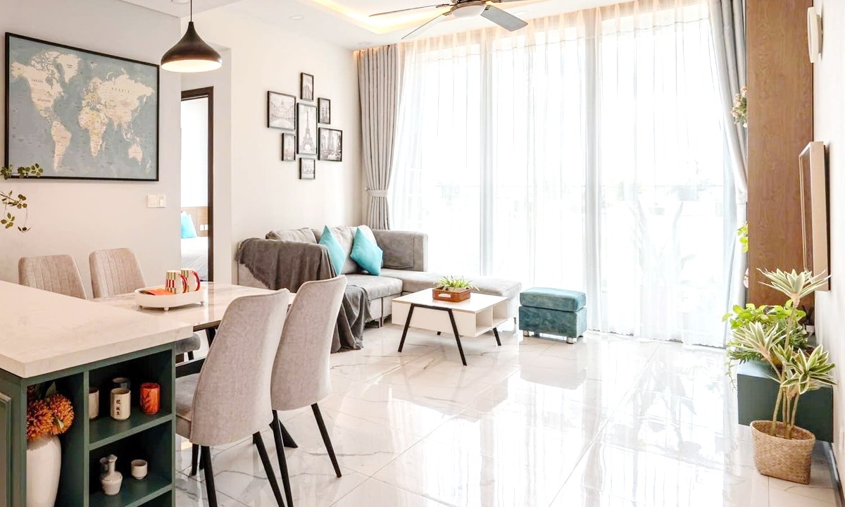 Cho thuê căn hộ Empire City 1 phòng ngủ khu Tilia nội thất cực đẹp view sông