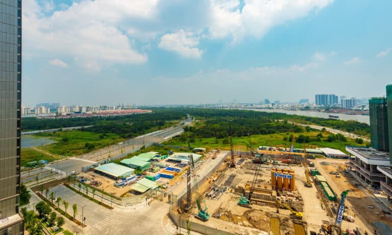 Cho thuê căn hộ Empire City 1 phòng ngủ view sông block Tilia đầy đủ nội thất