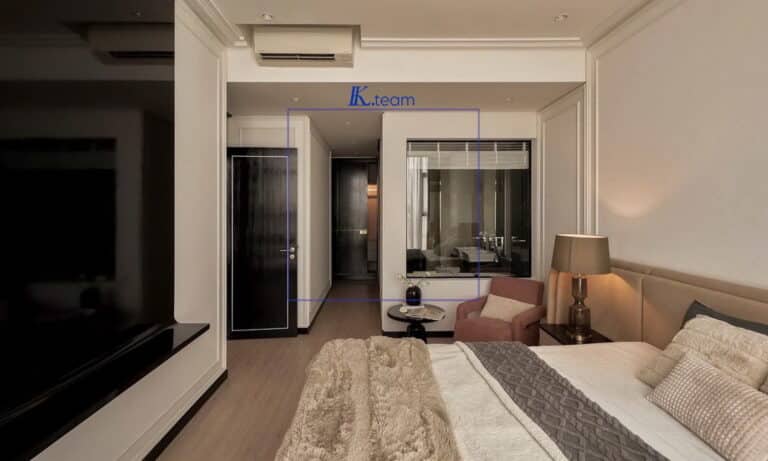 Căn duplex Empire City cho thuê tháp Tilia nội thất đẹp 4 phòng ngủ view sông
