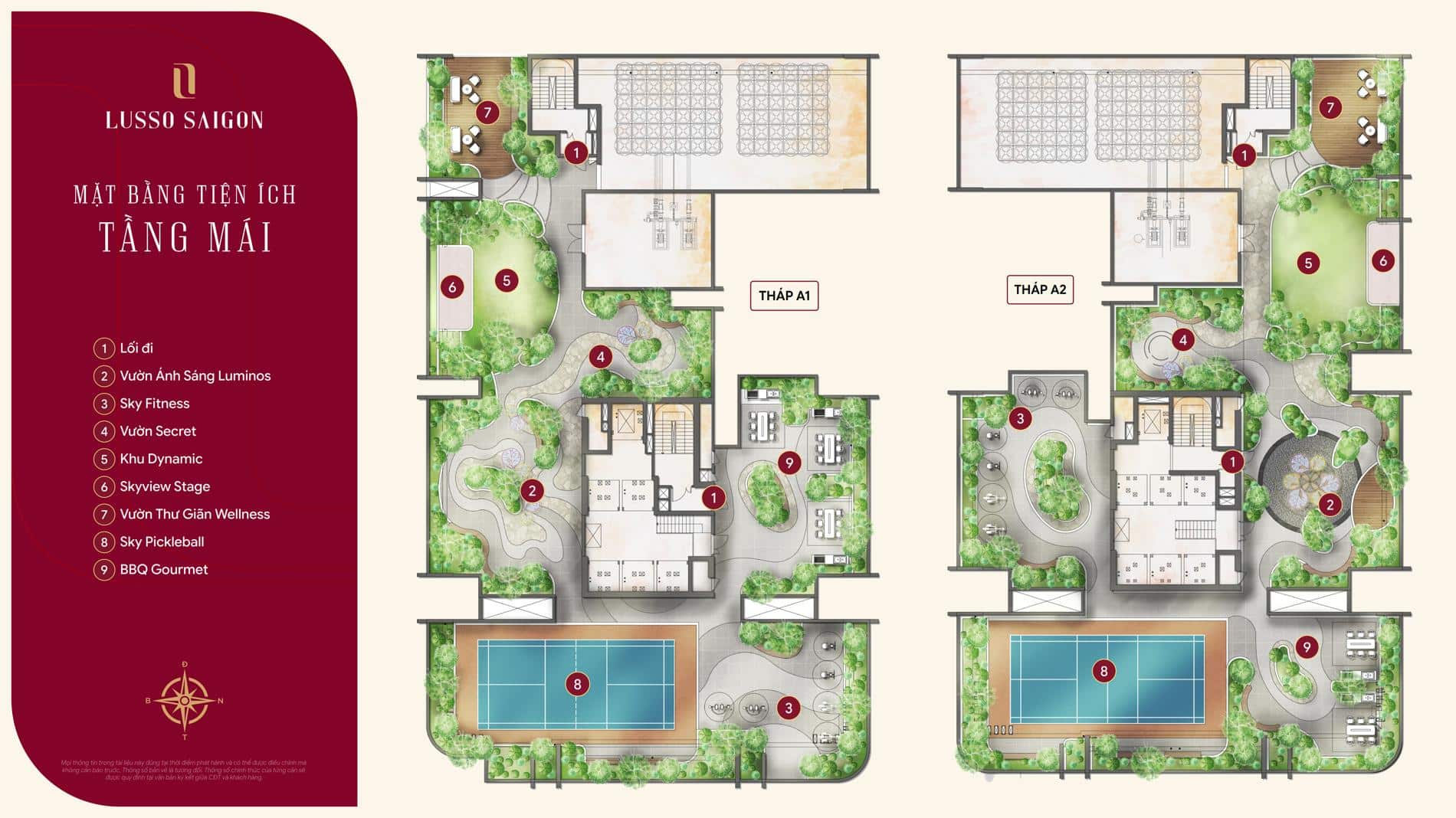 Mặt bằng căn hộ Lusso Saigon – Phân tích thiết kế và diện tích