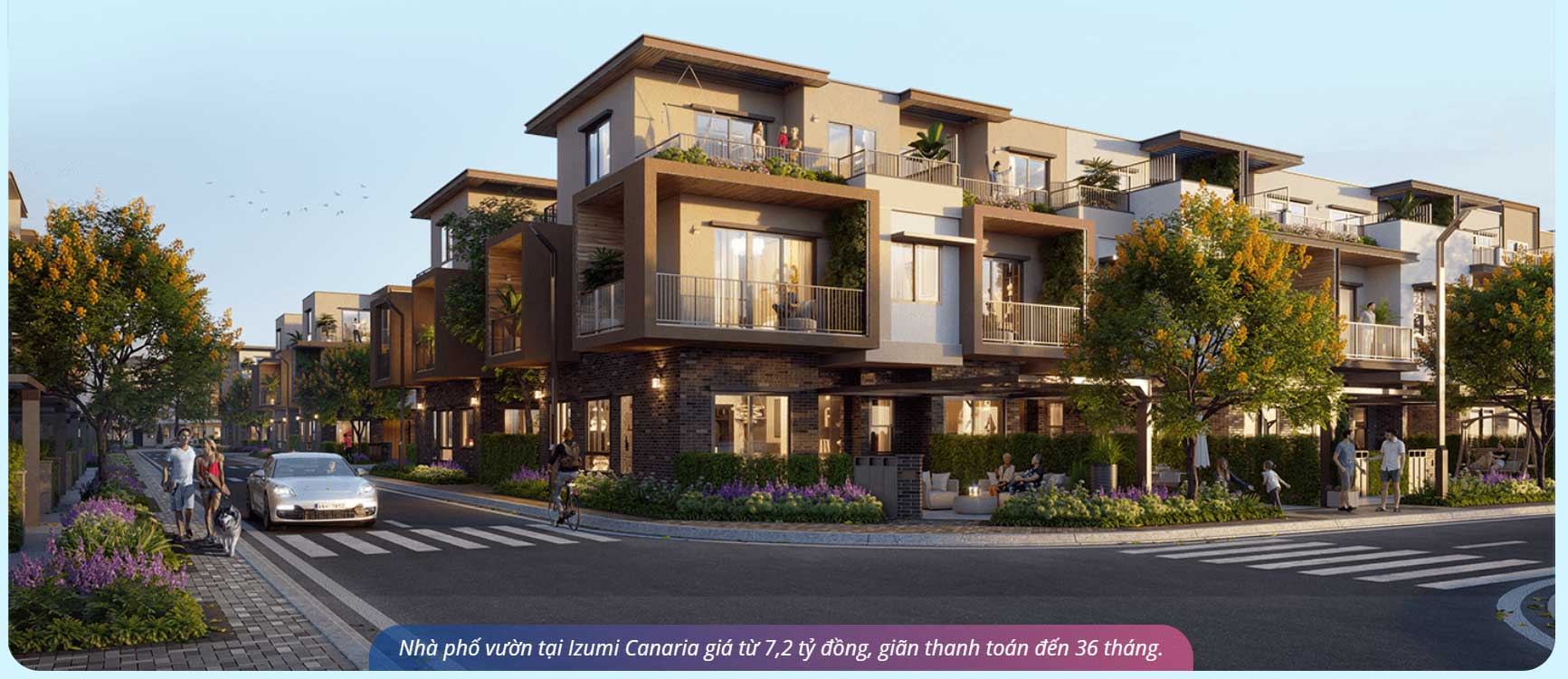 Izumi Canaria: Đặc quyền sống biệt lập ven sông tại Đông TP.HCM