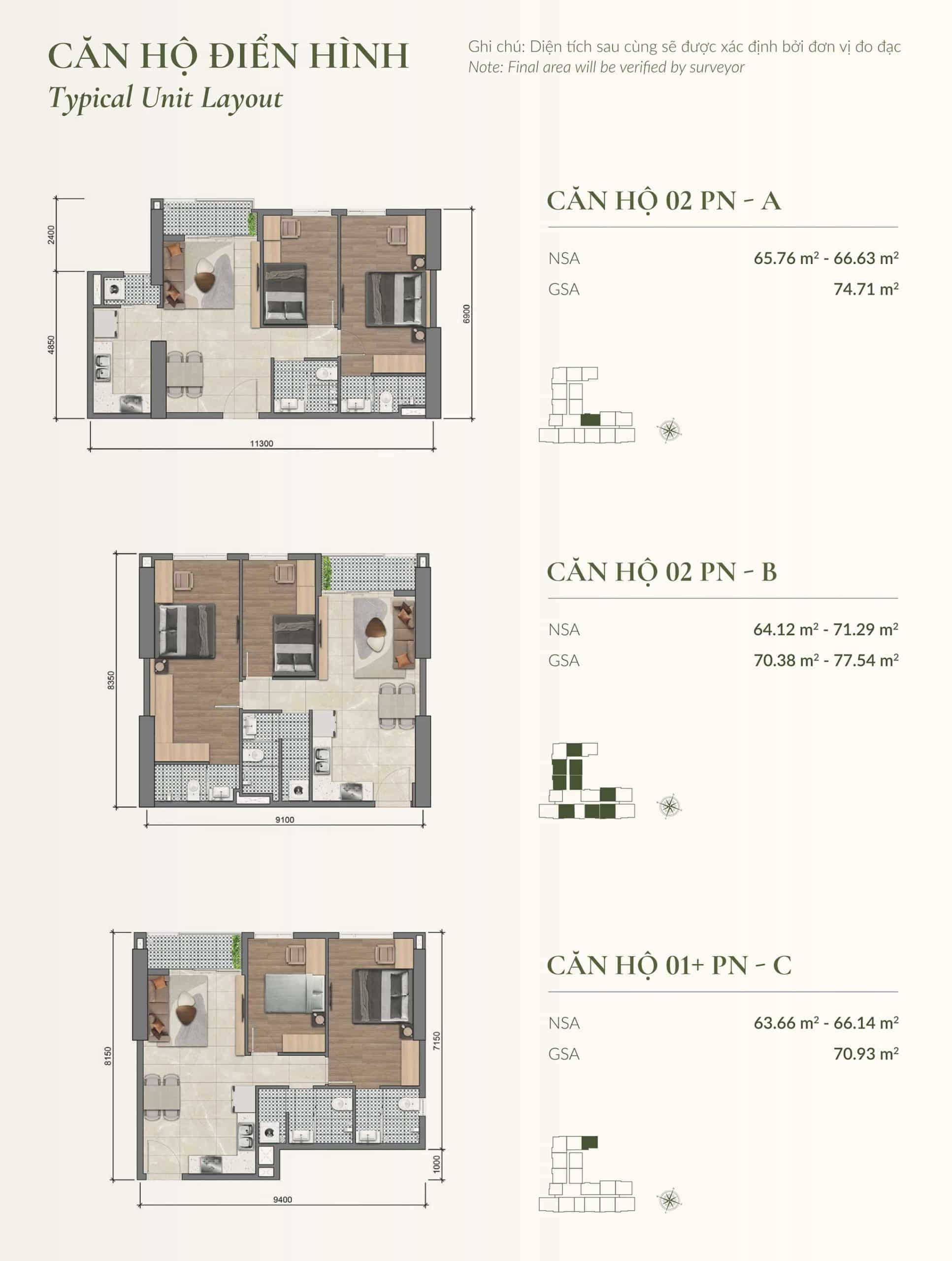 Mặt bằng căn hộ Legacy 66 chi tiết layout & thiết kế tối ưu