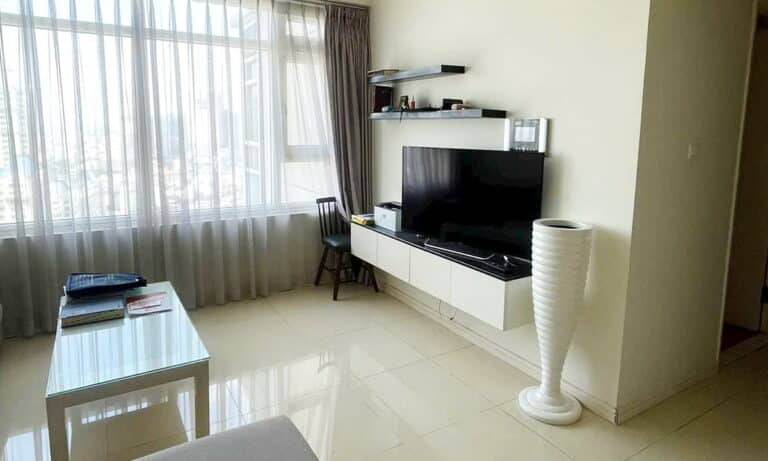 Saigon Pearl toà Sapphire 2 phòng ngủ cho thuê đủ nội thất view L81 thoáng