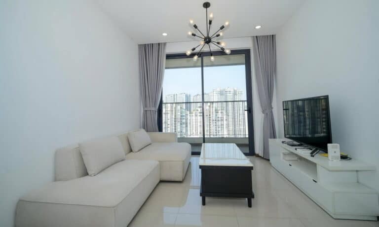 Saigon Pearl toà Opal cho thuê 2 phòng ngủ tầng cao nhà đẹp view sông