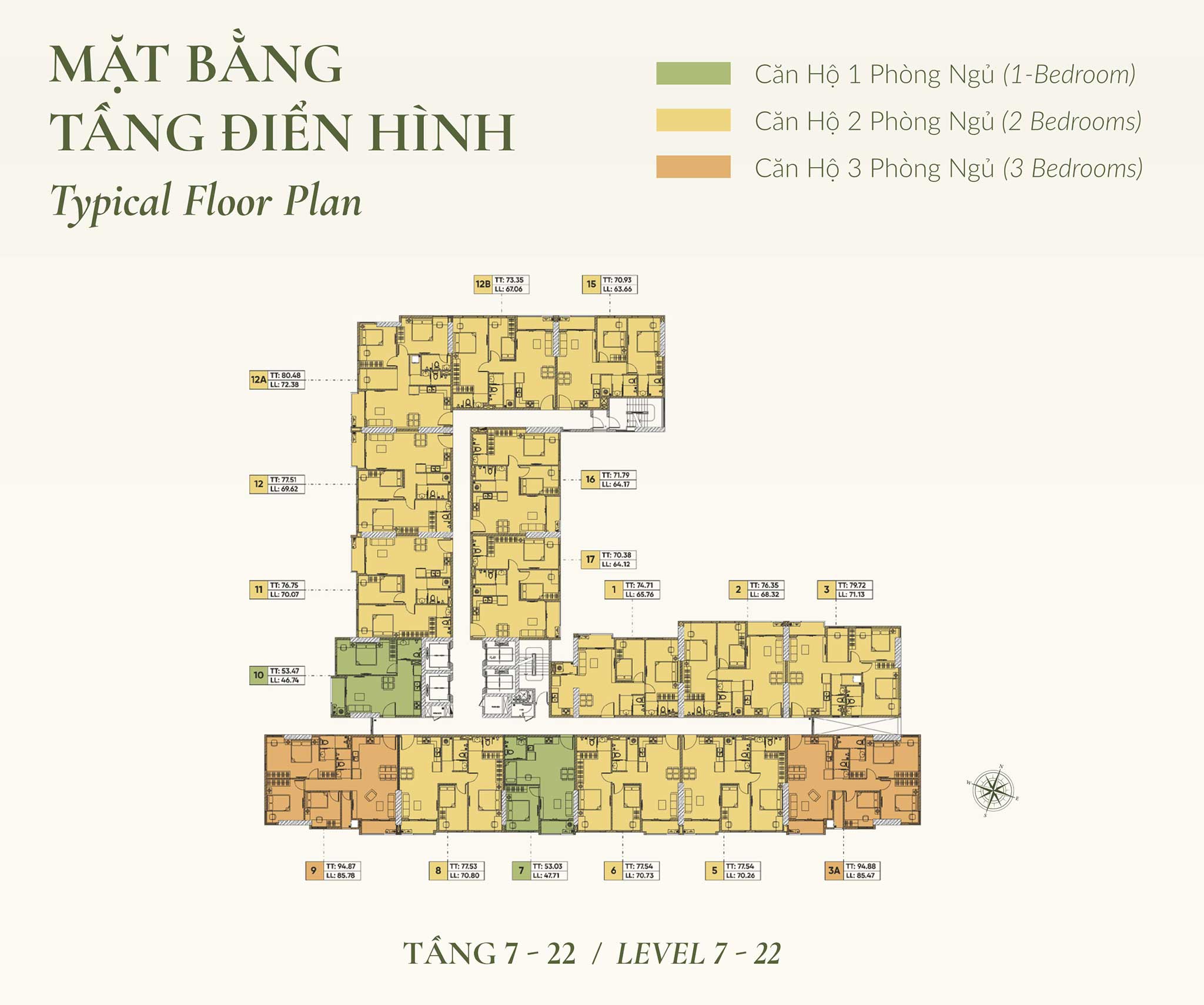 Mặt bằng căn hộ Legacy 66 chi tiết layout & thiết kế tối ưu