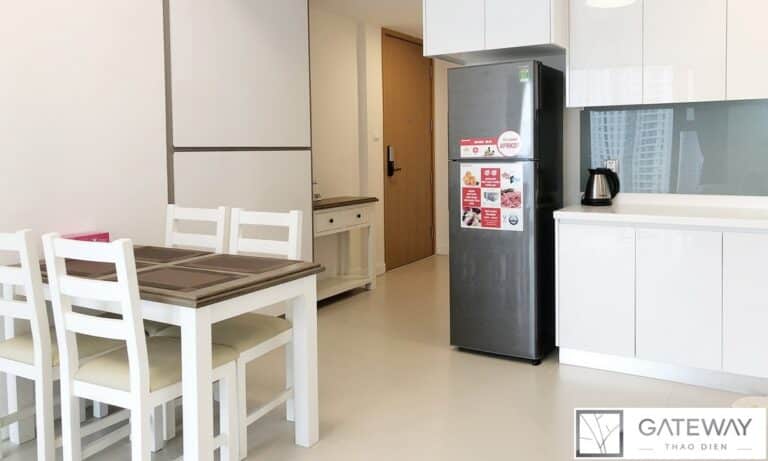 Gateway Thảo Điền cho thuê căn hộ 1 phòng ngủ full nội thất view thoáng đẹp