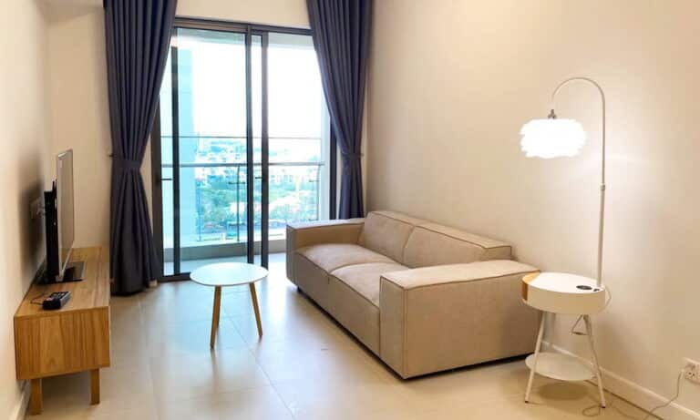 Gateway Thảo Điền cho thuê căn hộ 1 phòng ngủ lầu cao đủ nội thất giá tốt