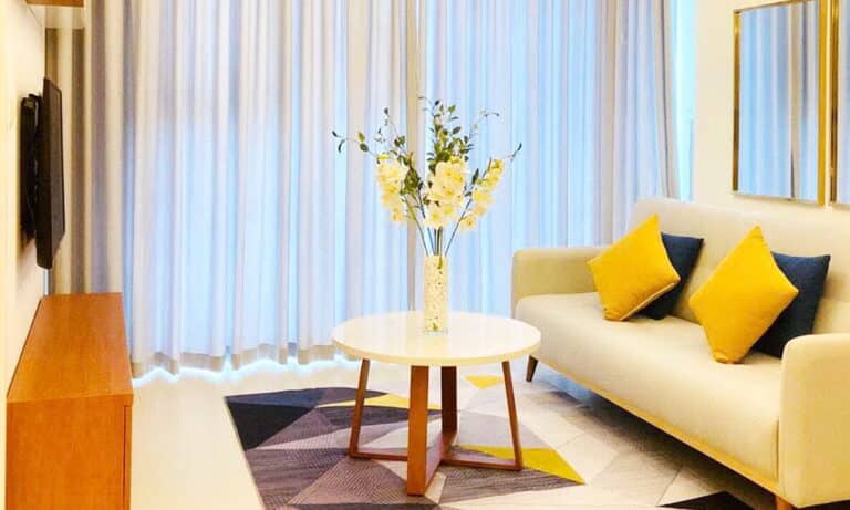 Gateway Thảo Điền cho thuê căn hộ 1 phòng ngủ nhà đẹp view sông và L81