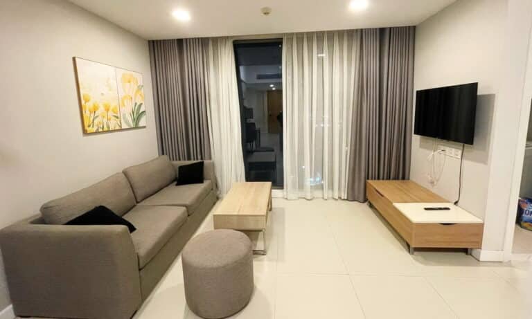 Gateway Thảo Điền căn hộ cho thuê 1 phòng ngủ nội thất xịn view mát mẻ