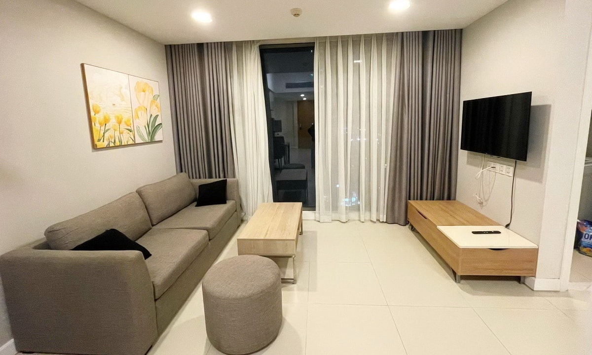 Gateway Thảo Điền căn hộ cho thuê 1 phòng ngủ nội thất xịn view mát mẻ