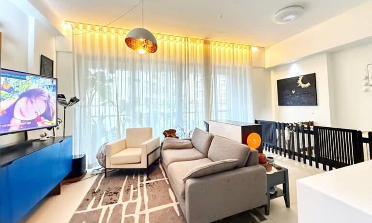Gateway Thảo Điền cho thuê căn hộ 2 phòng view sông lầu cao nội thất xịn
