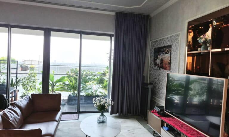 Gateway Thảo Điền cho thuê 4 phòng ngủ nội thất đầy đủ lầu cao view sông