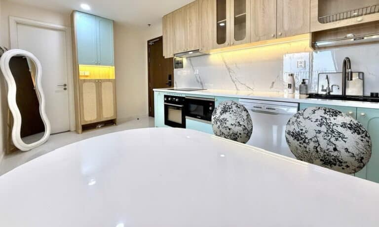 Masteri An Phú cho thuê căn hộ 1 phòng ngủ nội thất xịn đầy đủ lầu cao