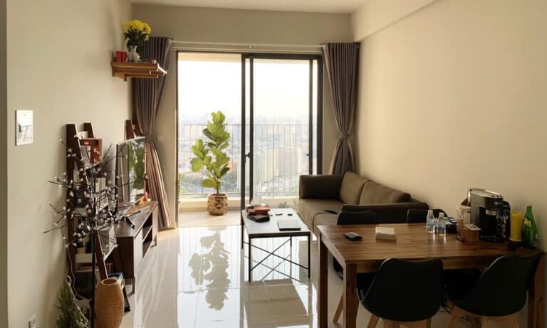 Masteri An Phú căn hộ 1 phòng ngủ cho thuê nội thất đẹp lầu cao thoáng
