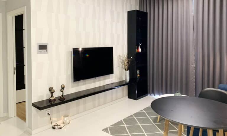 Masteri An Phú căn hộ 1 phòng ngủ cho thuê lầu cao thoáng nội thất xịn