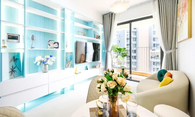 Masteri An Phú cho thuê căn hộ 2 phòng ngủ nội thất đẹp view mát mẻ