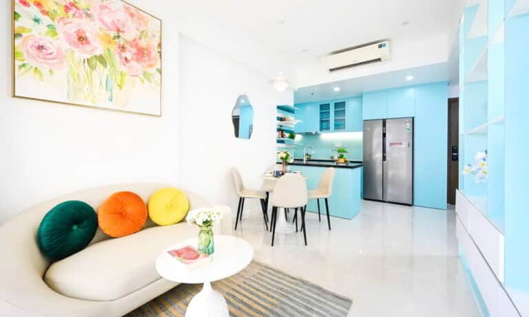 Masteri An Phú cho thuê căn hộ 2 phòng ngủ nội thất đẹp view mát mẻ