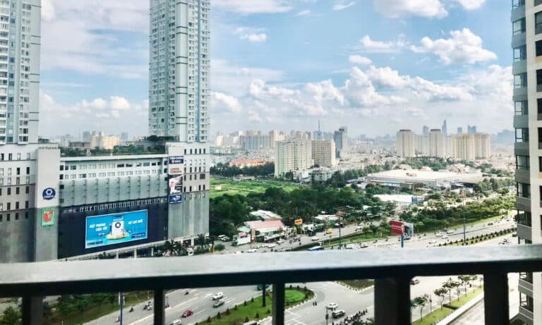 Masteri An Phú căn hộ 2 phòng ngủ nhà trống cho thuê lầu cao view quận 1
