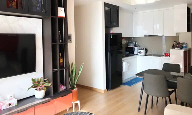 Masteri An Phú cho thuê căn hộ 2 phòng ngủ block B đủ nội thất view mát