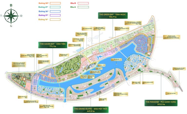 Mặt bằng Vinhomes Green Paradise: Quy hoạch & Layout