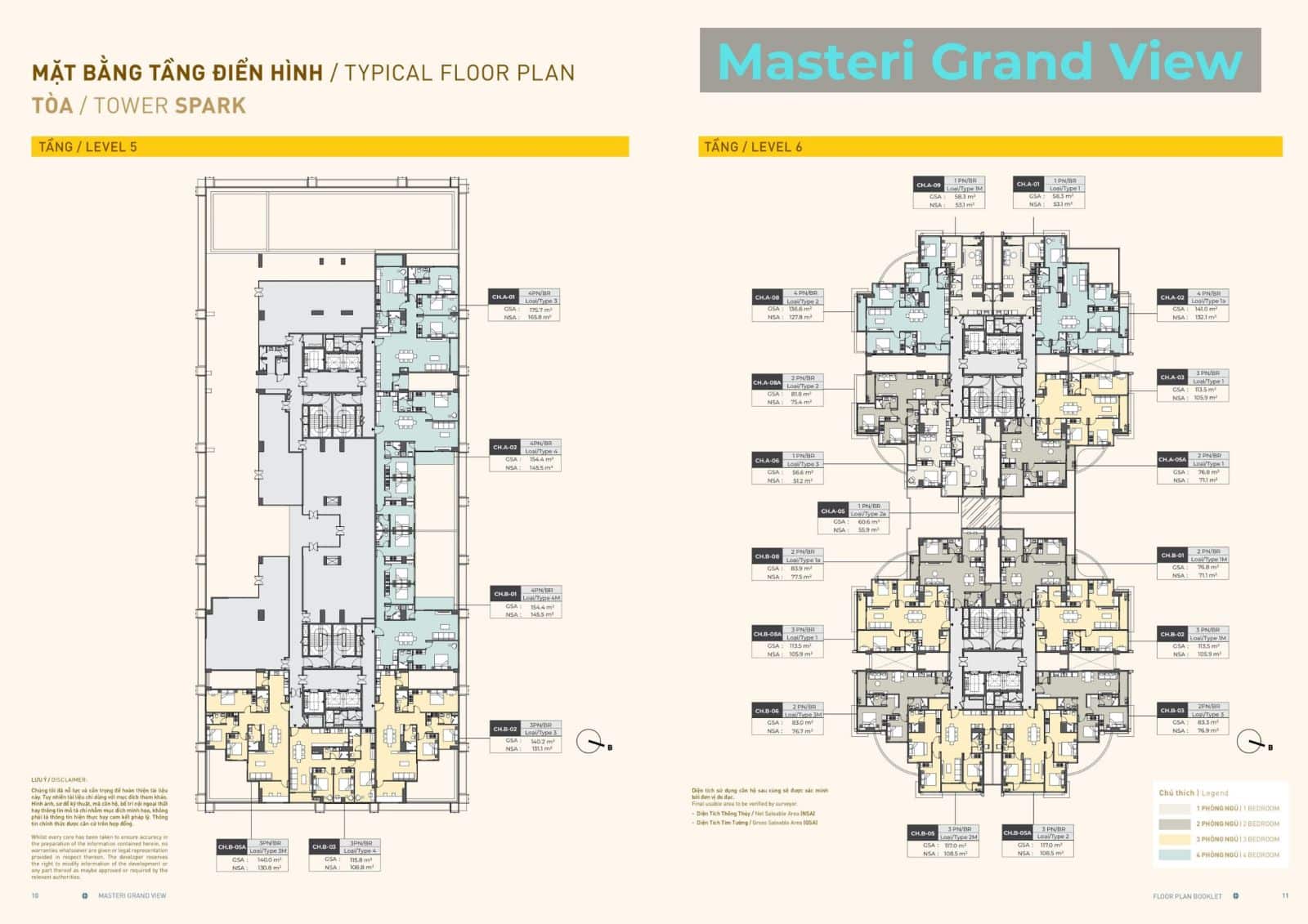 Mặt bằng Masteri Grand View: Thiết kế tối ưu không gian sống